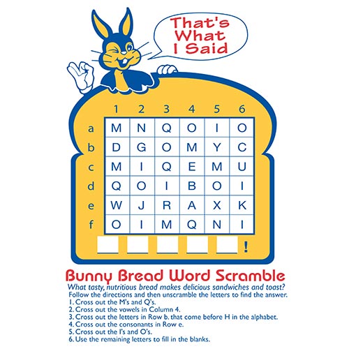 word scramble activity sheet